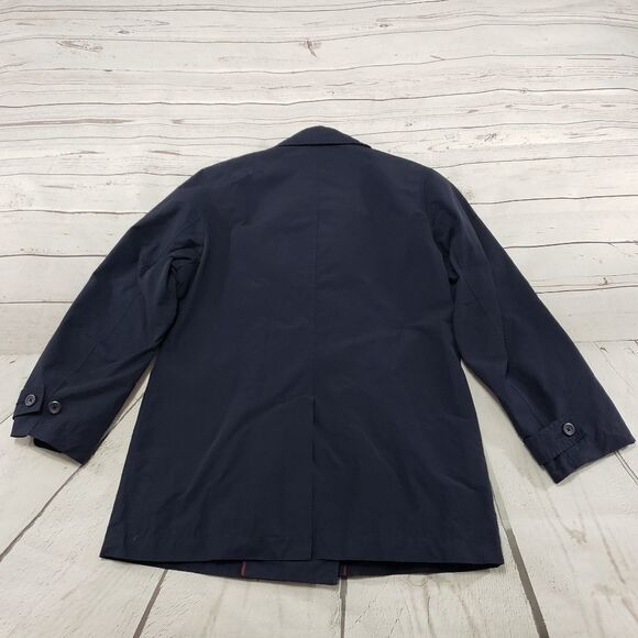 Eddie Bauer Jacket Size Small Blue Double Breasted - Picture 2 of 4